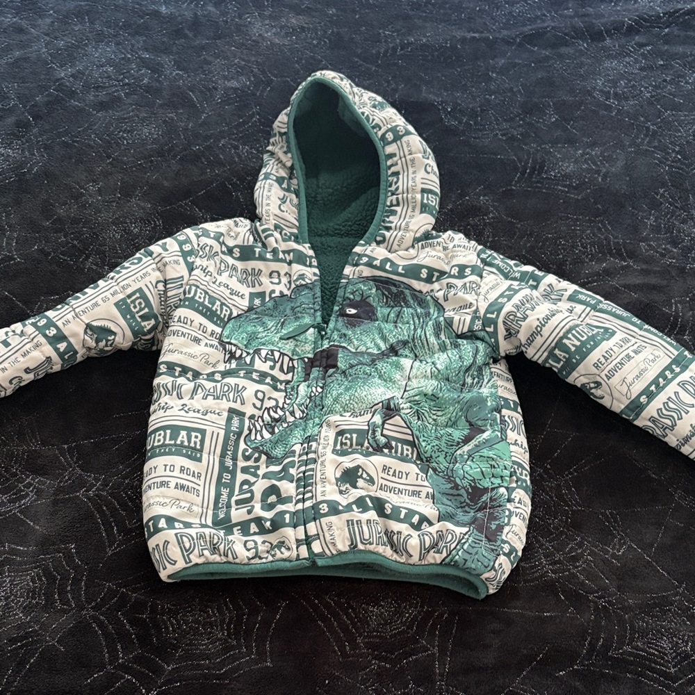 Jurassic Park Reversible Fleece Jacket